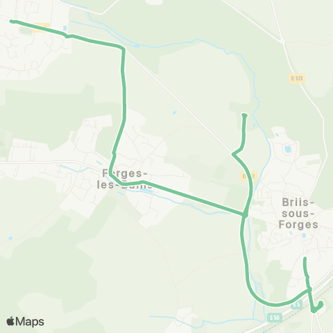 Île-de-France Mobilités Collège Vignaud <> Collège Jean Monnet map