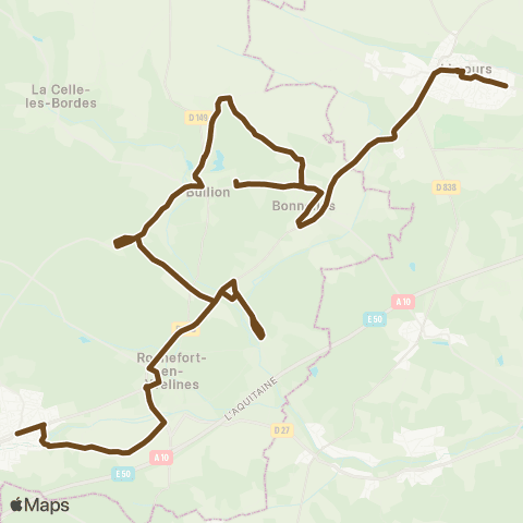 Île-de-France Mobilités Lycée Jules Verne <> Mairie map