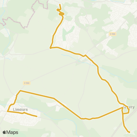 Île-de-France Mobilités Gruerie <> Lycée Jules Verne map