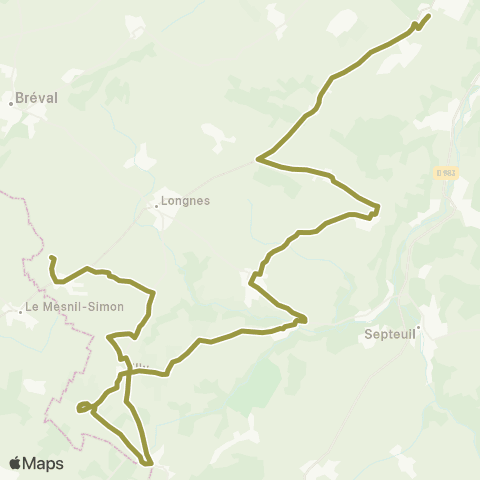 Île-de-France Mobilités Lycée Léopold Sédar Senghor <> La Noue map