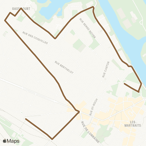 Île-de-France Mobilités Henri Clérisse <> Gare de Mantes-la-Jolie - Quai 13 map