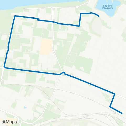 Île-de-France Mobilités Port Fouquet <> Gare de Mantes-la-Jolie - Quai 3 map