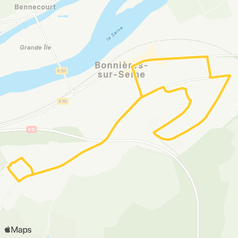 Île-de-France Mobilités Collège Marcel Pagnol <> Haegeman map