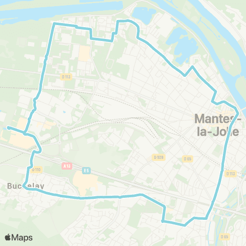 Île-de-France Mobilités Plaisances <> Plaisances map