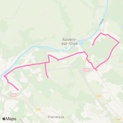Île-de-France Mobilités Lycée Edmond Rostand <> Rue du Bac map