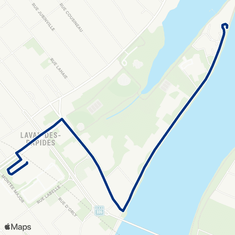 STL Pont-Viau – Métro Montmorency map