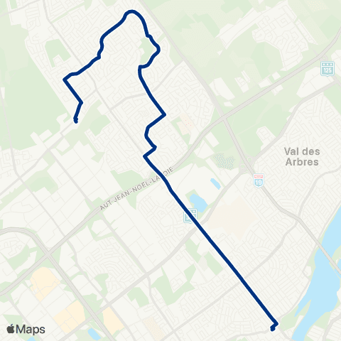 STL Gare Vimont – Métro Cartier map