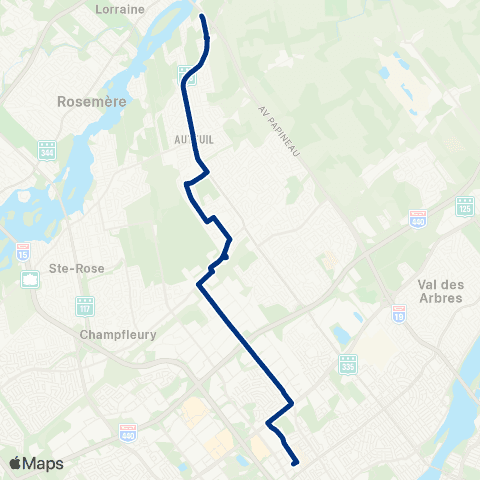 STL Auteuil – Métro Montmorency map