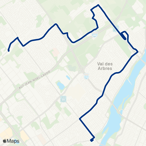 STL Gare Vimont – Métro Cartier map