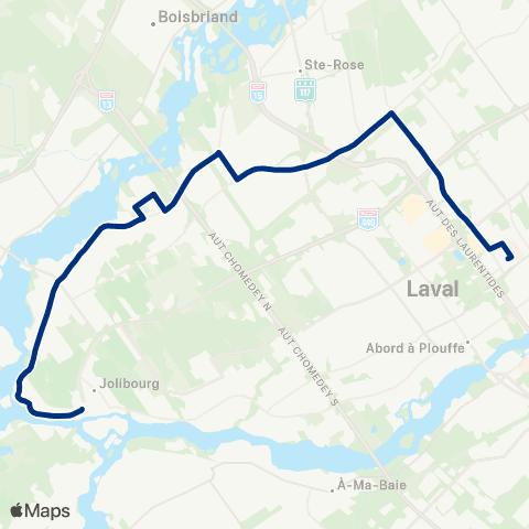 STL Métro Montmorency – Gare Sainte-Dorothée map