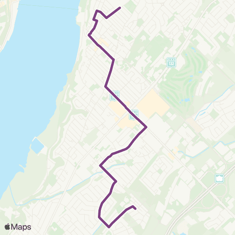 STLévis Saint-David / Lévis centre map