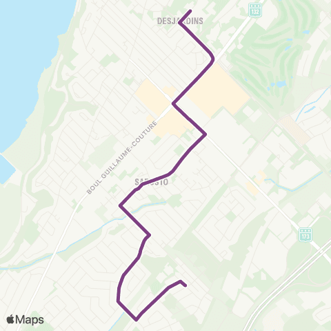 STLévis Pointe-Lévy / du Quotidien map