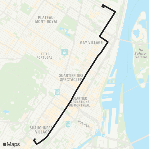 STM René-Lévesque map