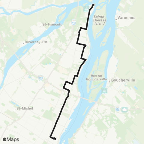 STM Hochelaga / Notre-Dame map