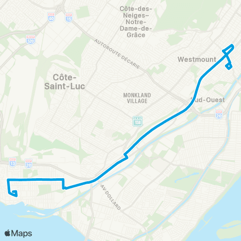 STM Express Provost map
