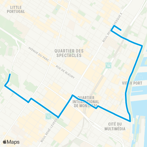 STM Vieux-Montréal / Vieux-Port map