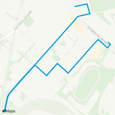STM Royalmount map