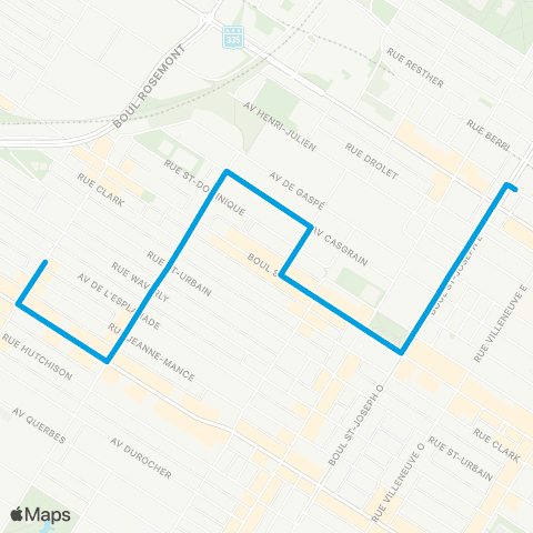 STM Casgrain map
