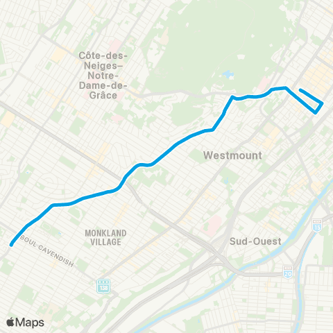 STM The Boulevard map