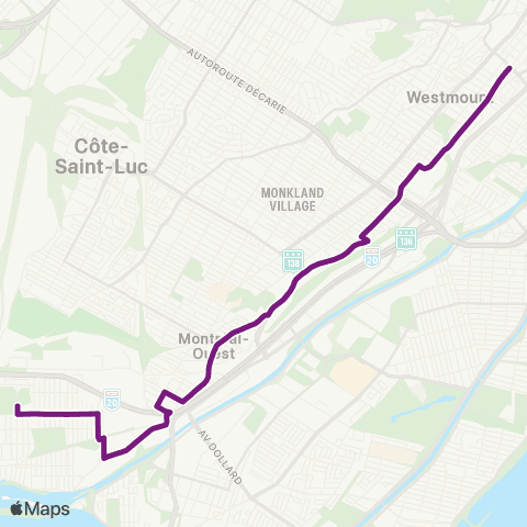 STM Saint-Jacques map