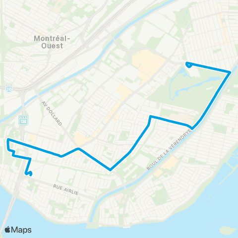 STM Lapierre map