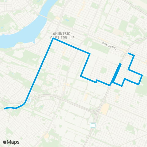 STM De l'Esplanade map