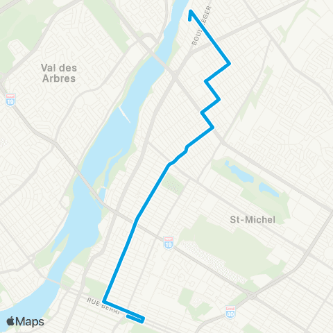 STM Fleury map