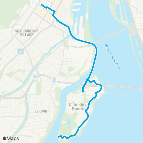 STM Cité-du-Havre map