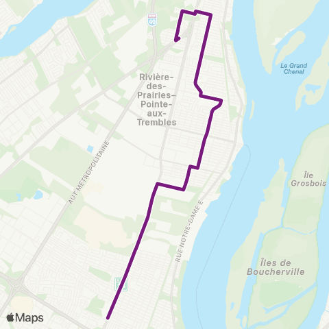 STM René-Lévesque map