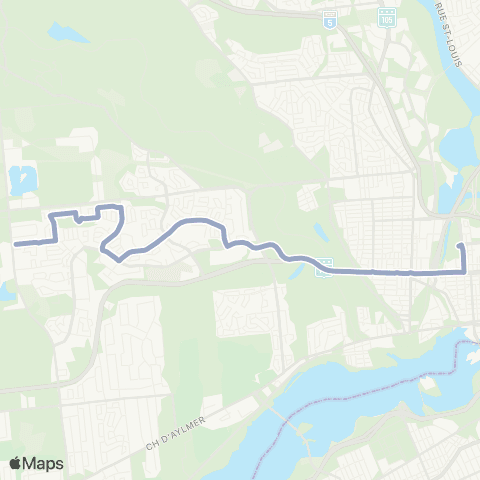 Lignes scolaires  map