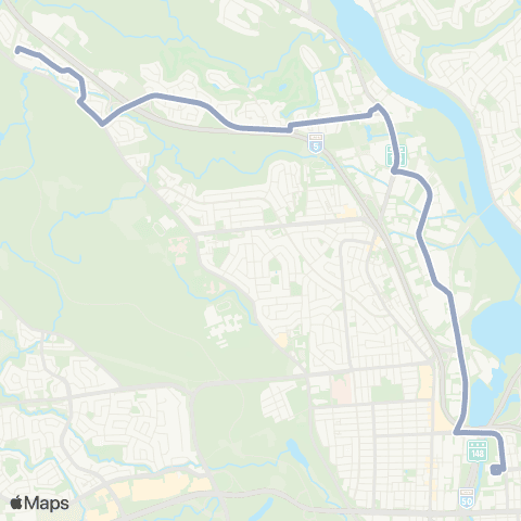 Lignes scolaires  map