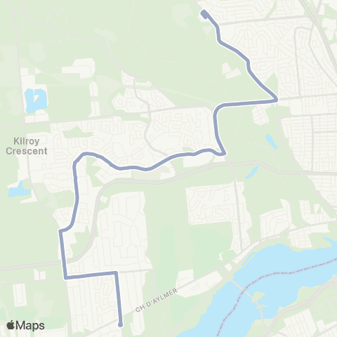 Lignes scolaires  map