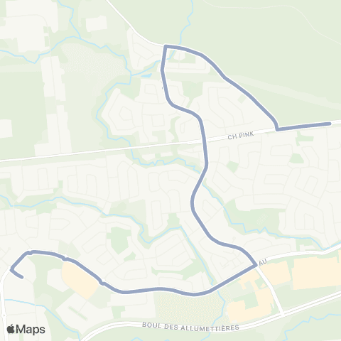 Lignes scolaires  map