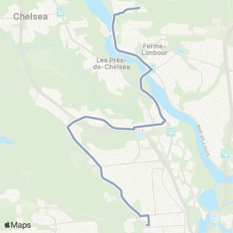 Lignes scolaires  map