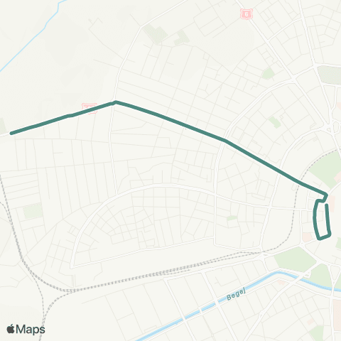Transport Public Timișoara Spitalul Militar - Pasaj C.F. Mehala map