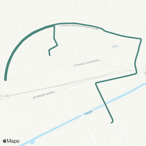 Transport Public Timișoara Regele Carol - Ronaț map