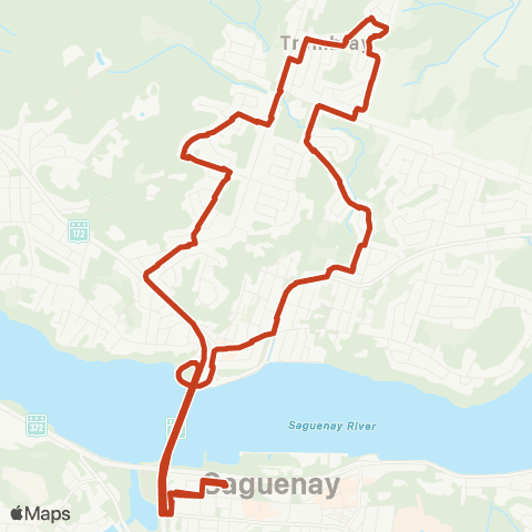 STS Quartier Vanier - Constantin map