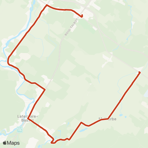 STS Costco - Chemin St-Isidore / Rang St-Paul map