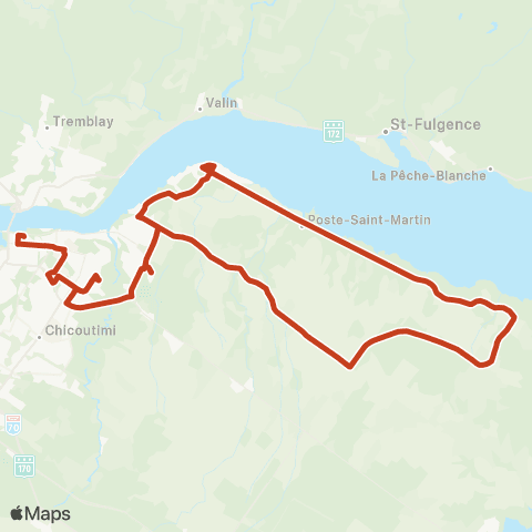 STS Rangs St-Joseph / St-Martin (AM) map
