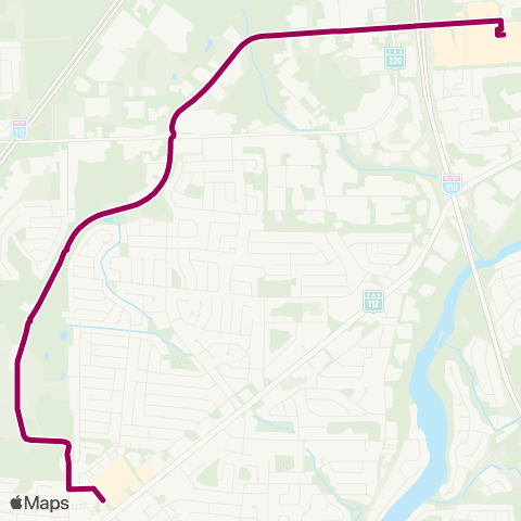 STS Carrefour de l'Estrie ↔︎ Plaza de l'O. map