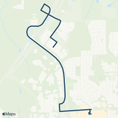 STS Plateau St-Joseph ↔︎ Carrefour de l'Estrie map