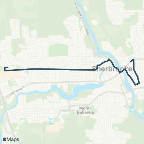 STS CHUS - Hôtel-Dieu ↔︎ Northrop-Frye map