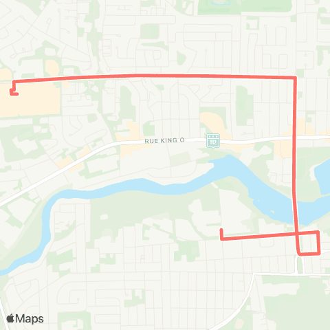 STS Carrefour de l'Estrie ↔︎ STS (Roy / Cabana) map