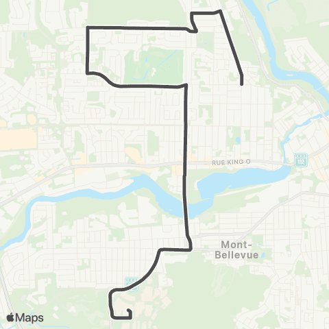 STS Ontario - Prospect ↔︎ Uni de Sherbrooke map