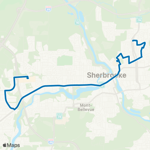 STS 13e Av. - du 24-Juin ↔︎ Carrefour de l'Estrie map