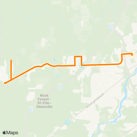 STS Carrefour de l'Estrie ↔︎ Val-des-Arbres / Laliberté map