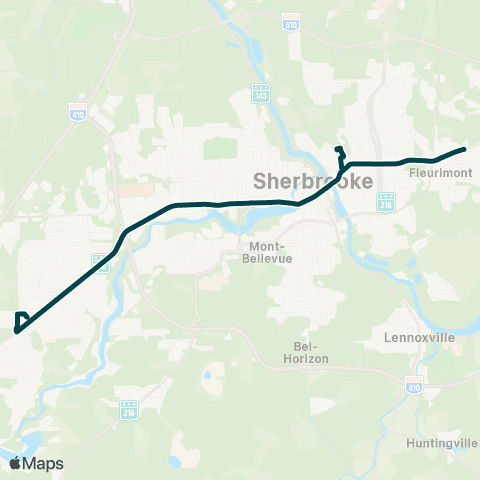 STS King est - Raby ↔︎ Plaza de l'ouest map