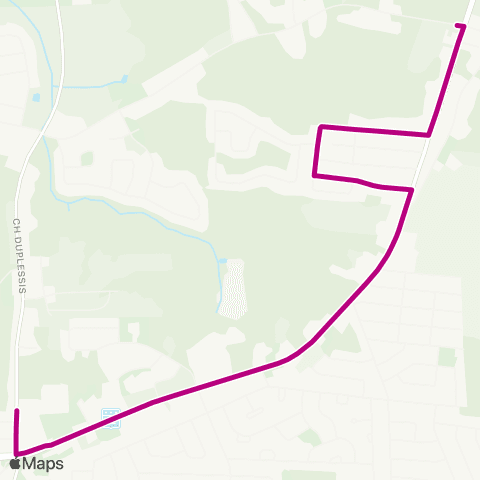 STS Virginie-Laflamme / Parrot ↔︎ Pl. Fleurimont map