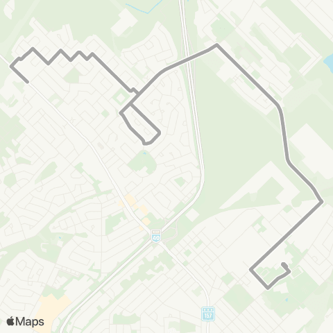 STTR - Lignes scolaires Estacades A map