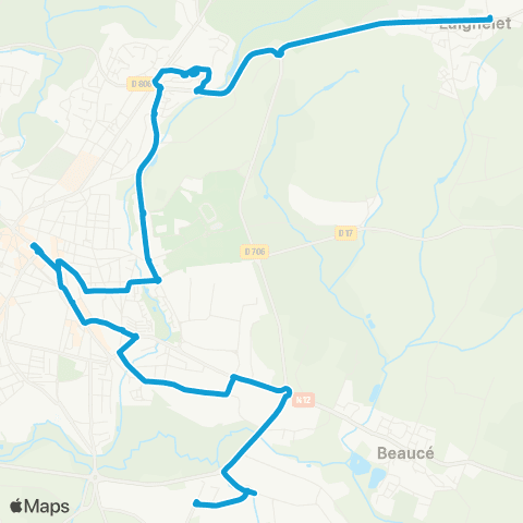 SURF Laignelet Mairie - Espace Aumaillerie map